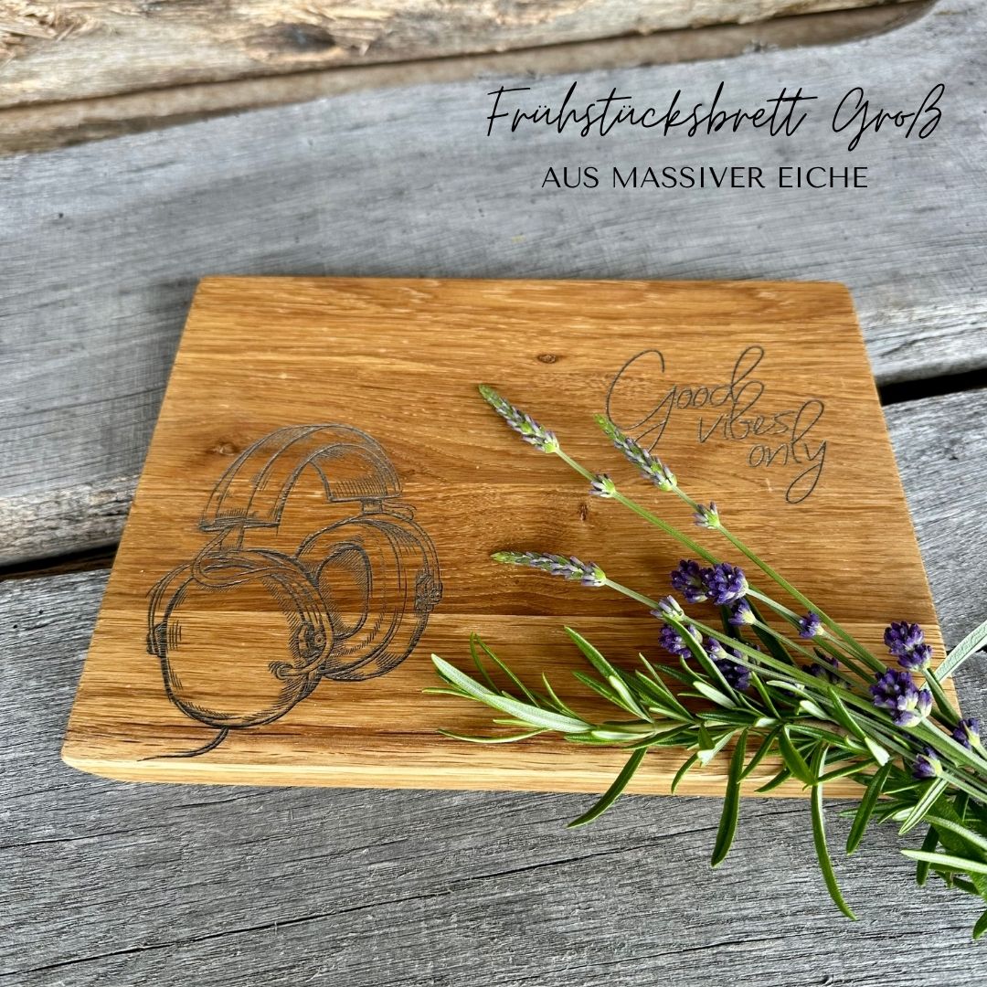 Personalisiertes Frühstücksbrett, groß