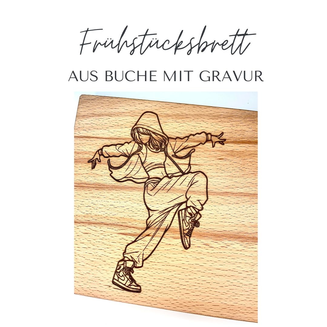 Frühstücksbrettchen/ Brotzeitbrettchen