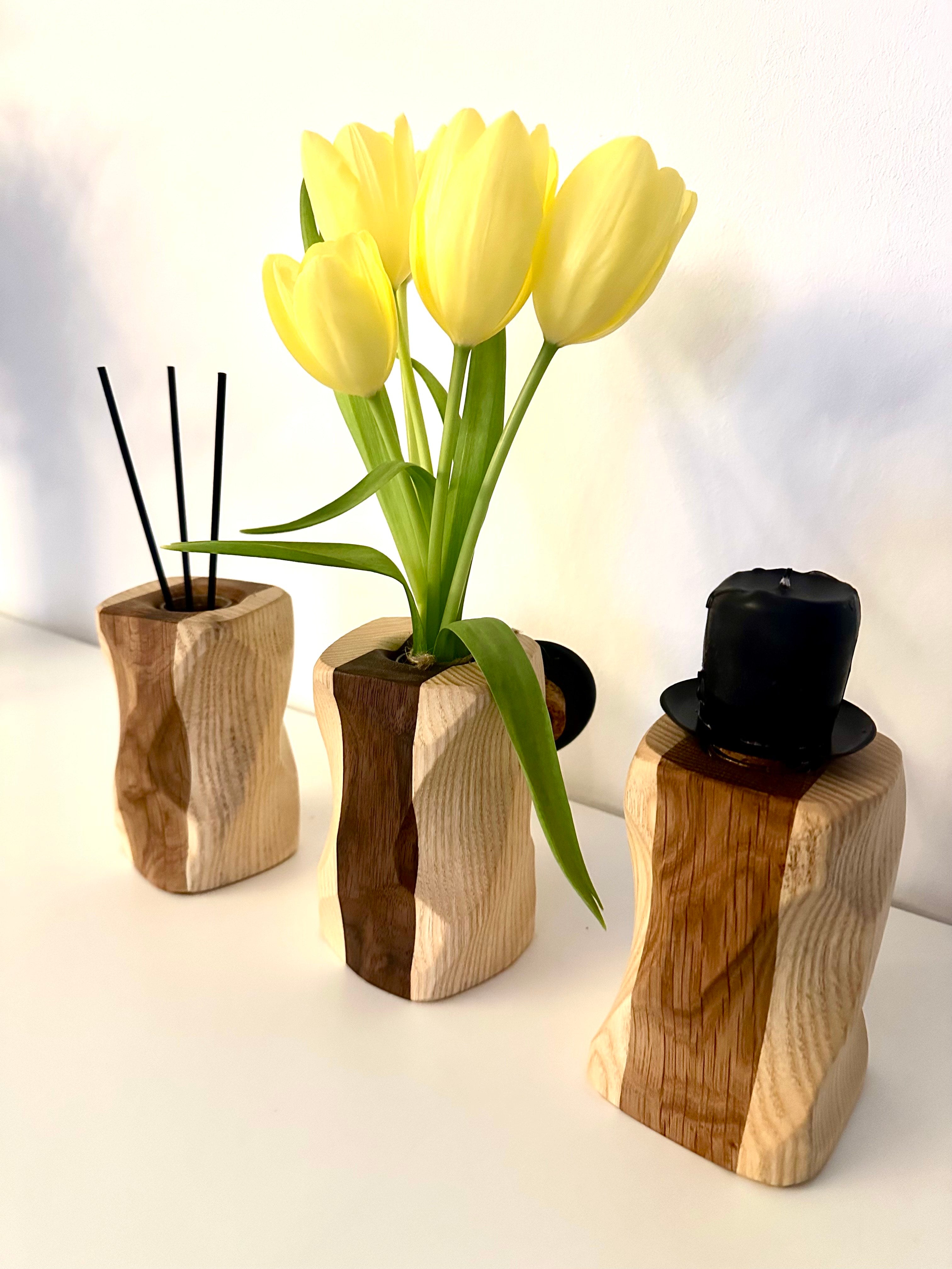 Gedrechseltes Dreiwerk aus massiv Holz – vielseitig & zeitlos