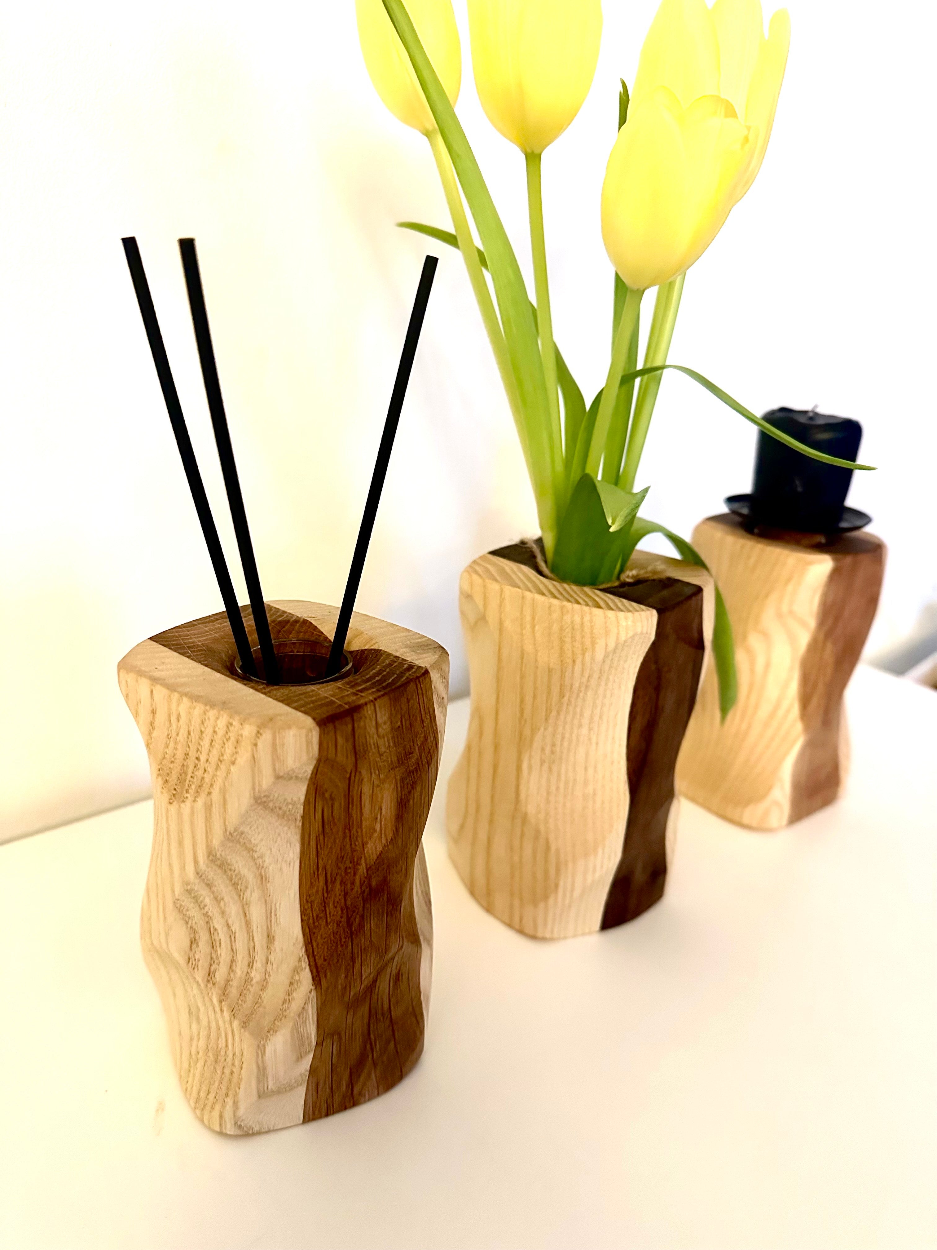 Gedrechseltes Dreiwerk aus massiv Holz – vielseitig & zeitlos