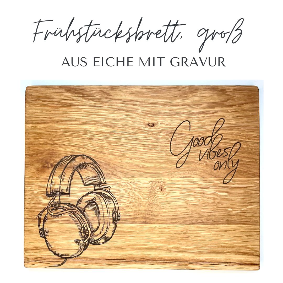Personalisiertes Frühstücksbrett, groß