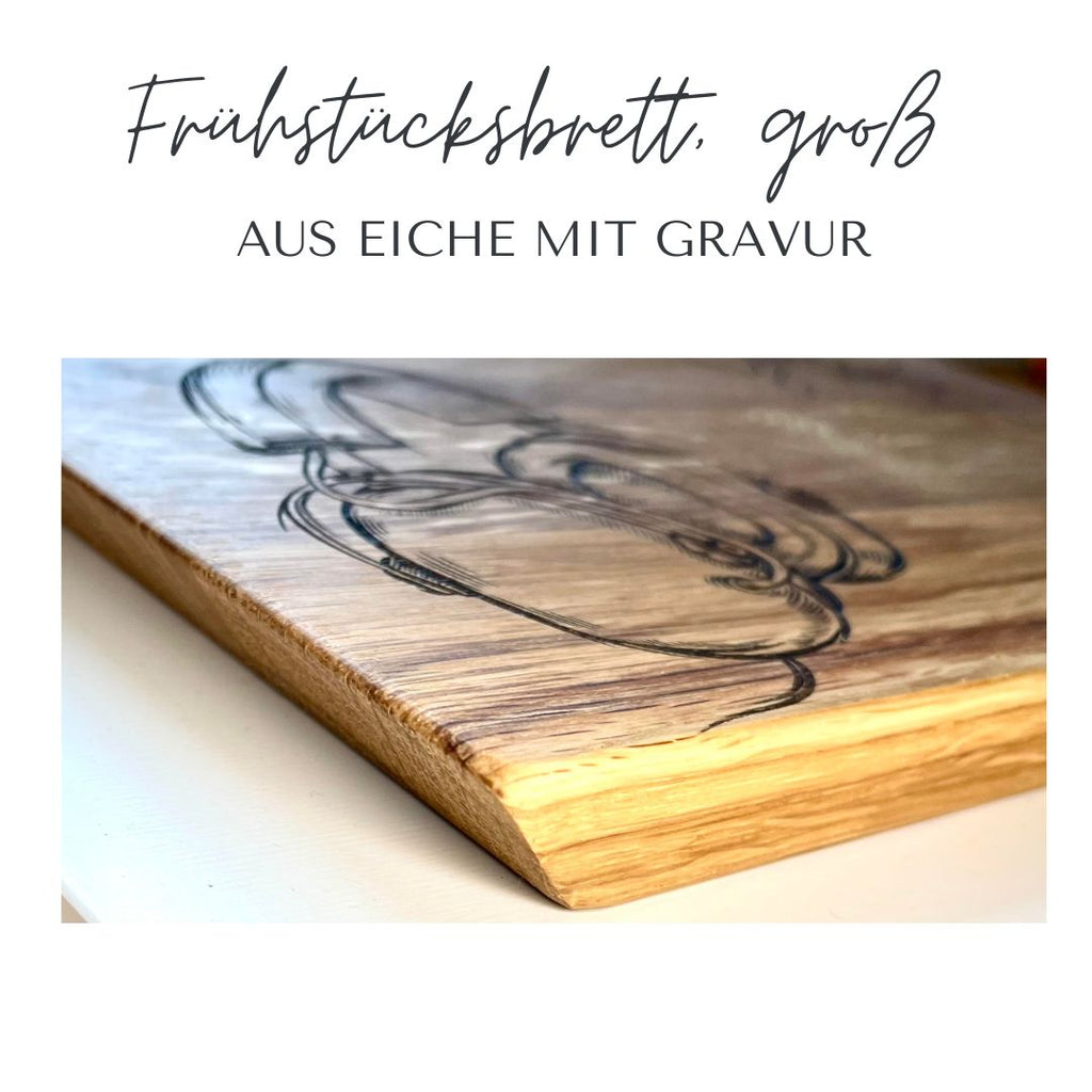 Personalisiertes Frühstücksbrett, groß